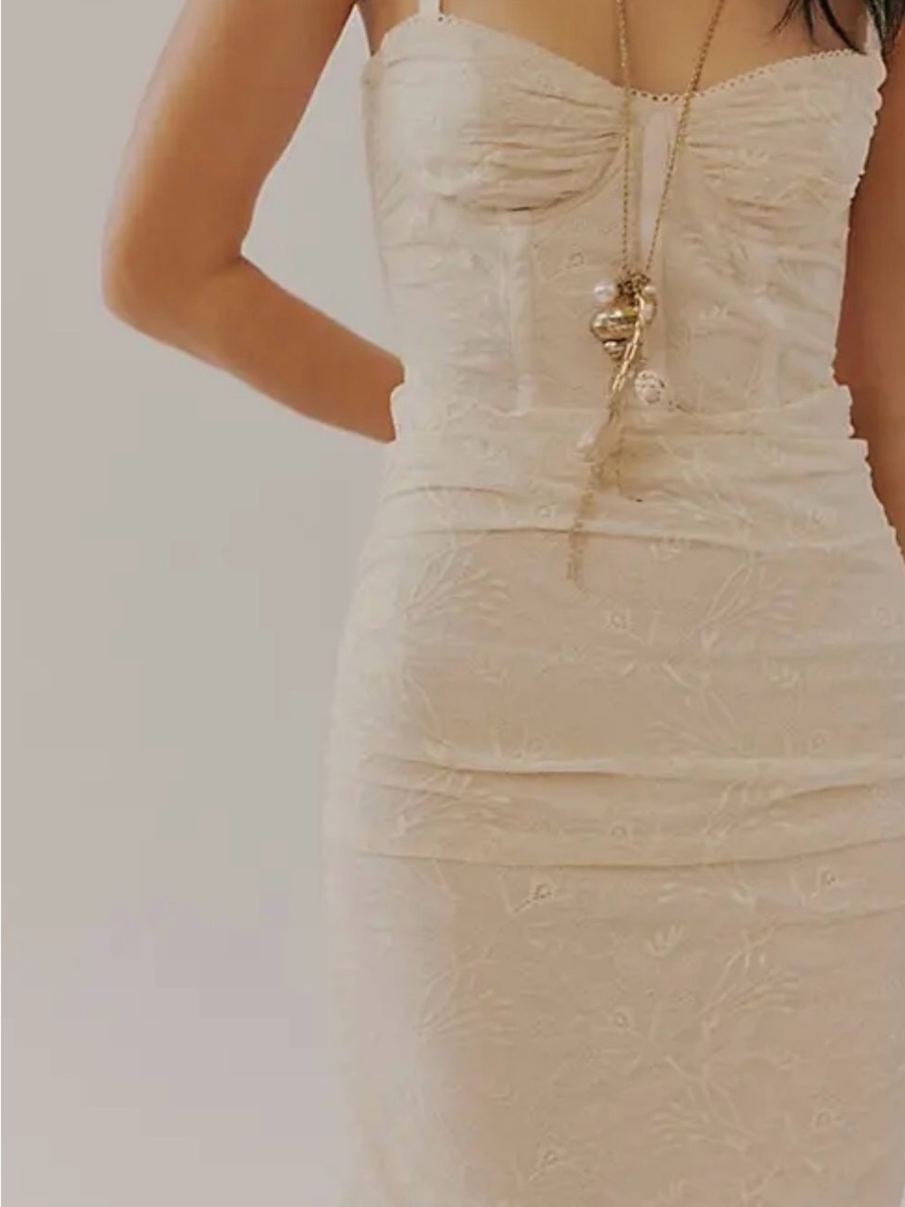 Free People Hansen and Gretel Cream
Ivory Campari Lace Dress NWT size XL